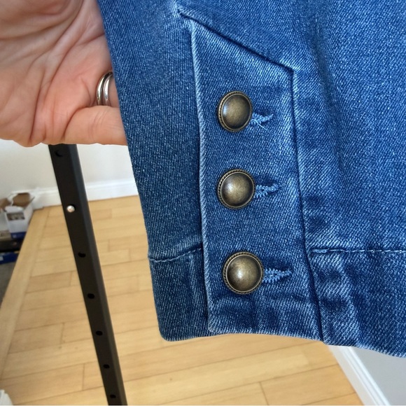 NWOT SHEIN Denim Jacket, size Medium - Picture 6 of 7